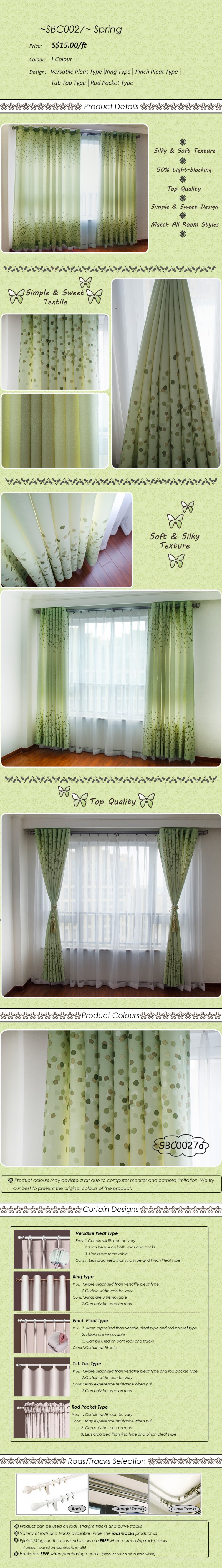 Curtain Singapore, Ming's Living, blackout curtain Singapore, budget curtain Singapore, curtain supplier, roller blinds
