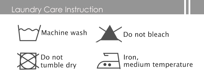laundry care instruction