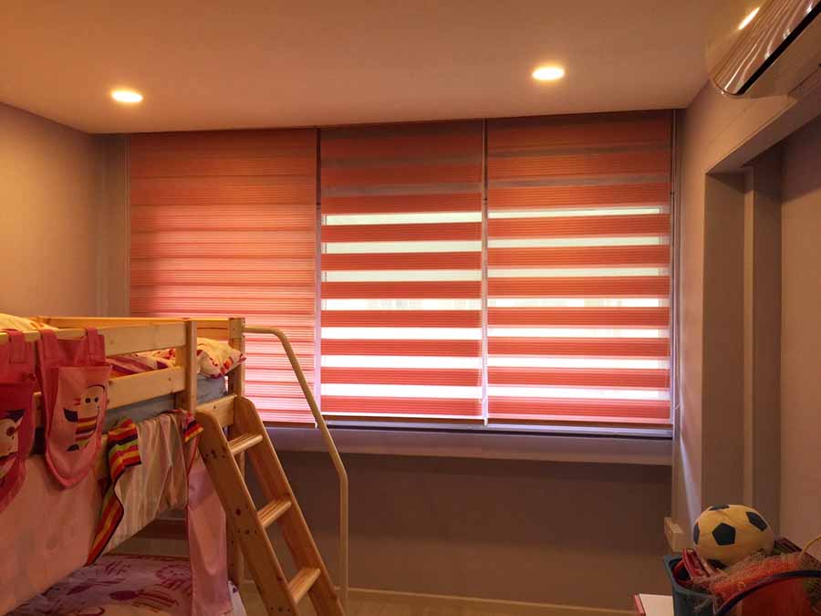 Ming's Living Korean Rainbow blinds / roller blinds with 12 colours